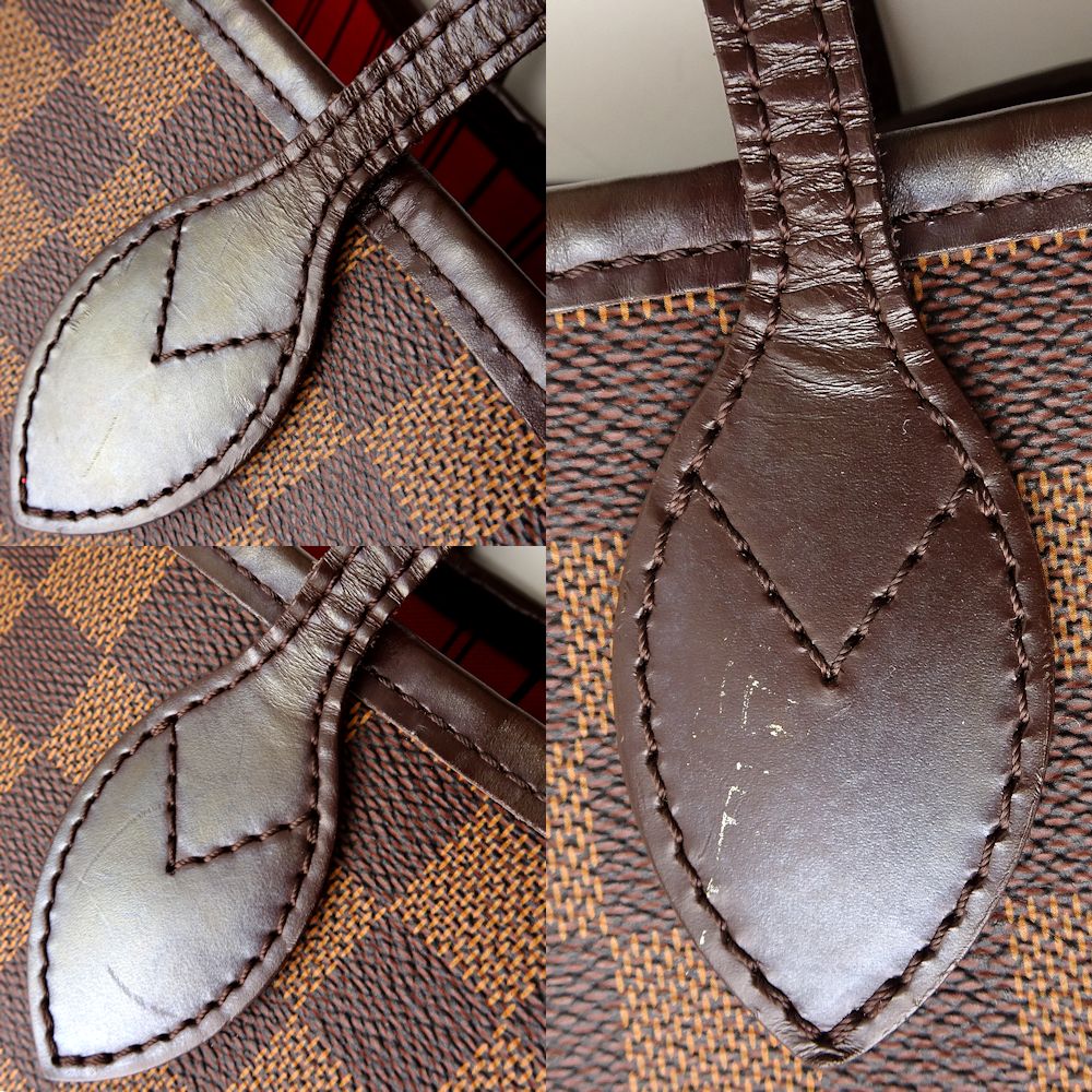 Louis Vuitton Damier Neverfull MM Tote Bag Ebene