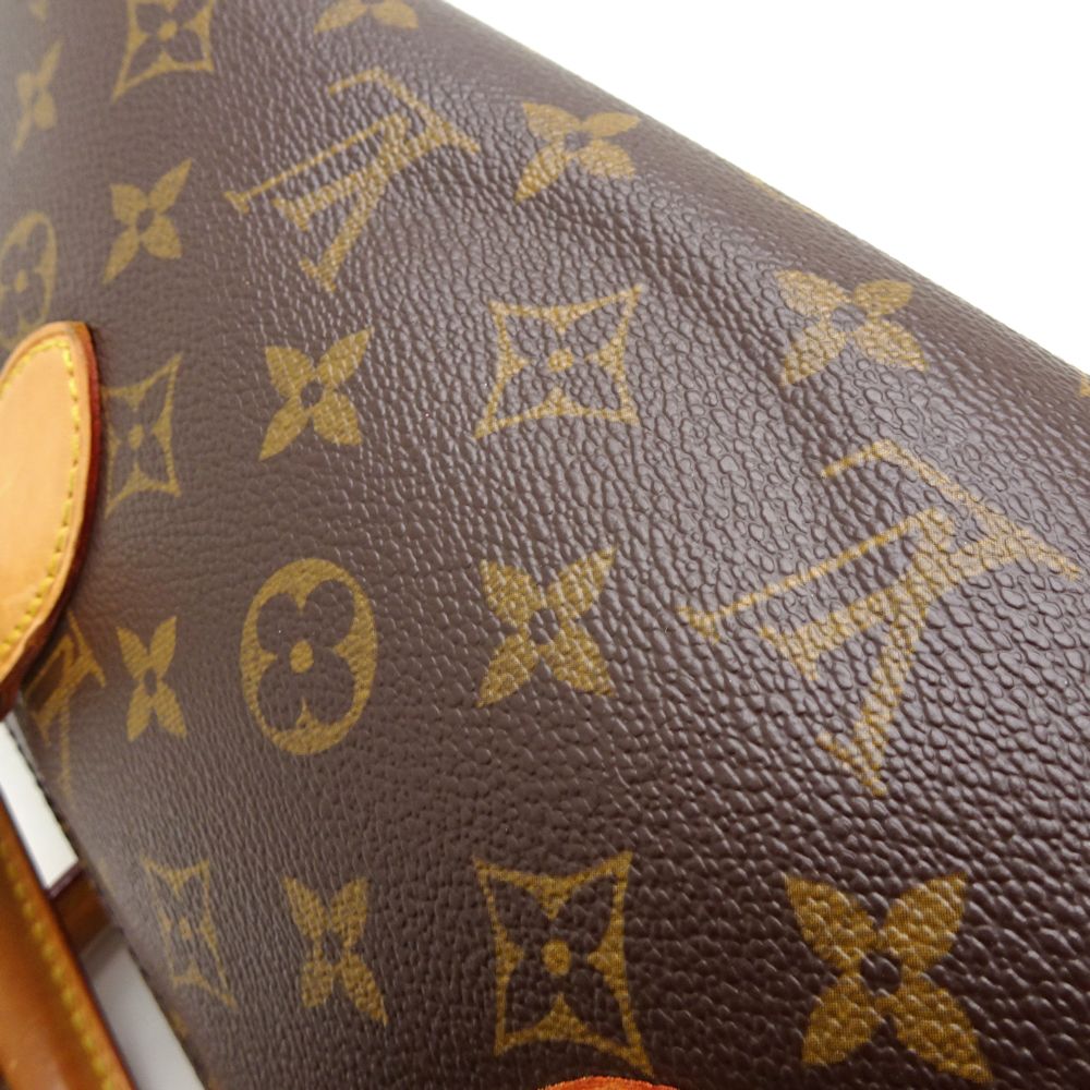 Louis Vuitton Monogram Popincourt  Handbag Brown