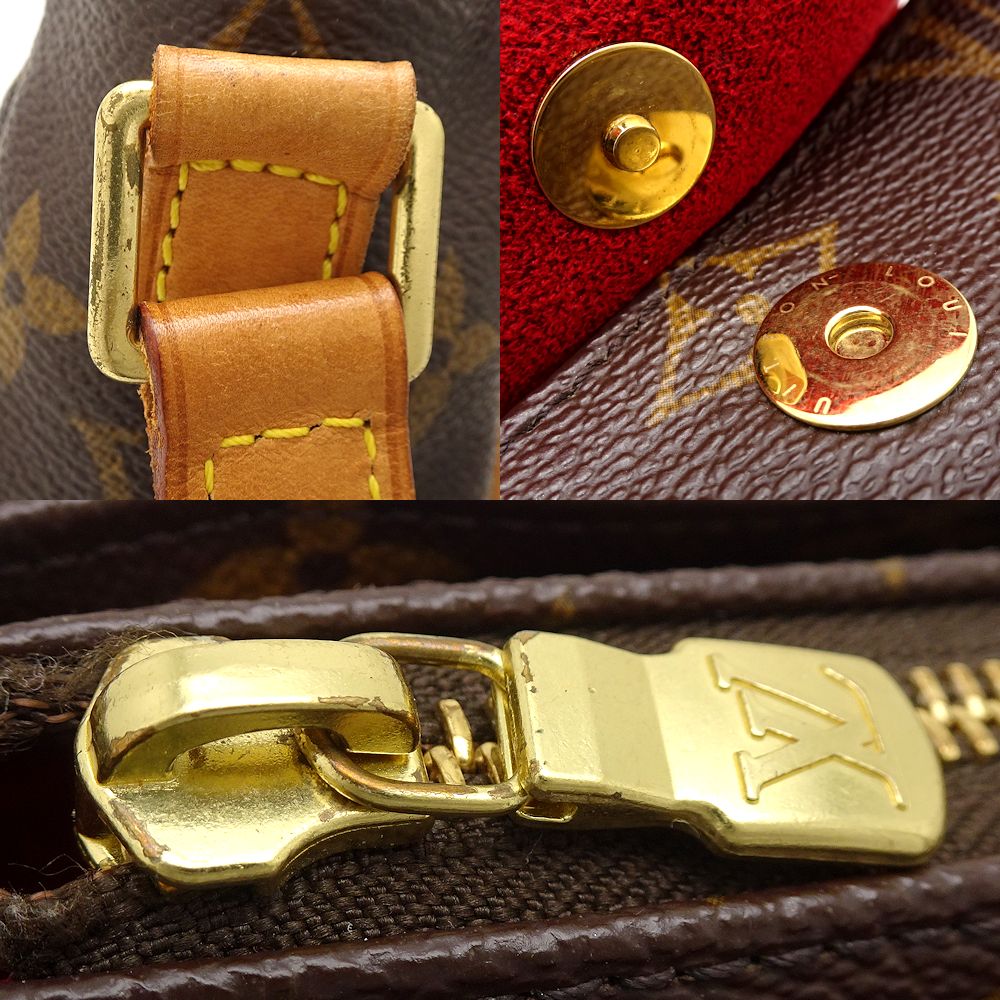 Louis Vuitton Monogram Viva Cite PM Crossbody Shoulder Bag Brown