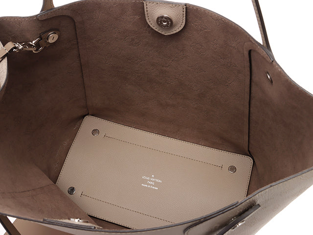 Louis Vuitton Mahina Hina MM Galle Leather Tote Bag