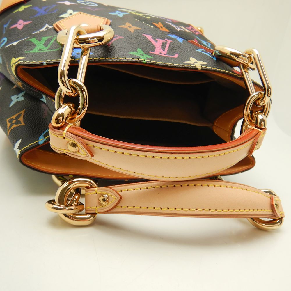 Louis Vuitton Multicolor Audra Handbag Noir Black