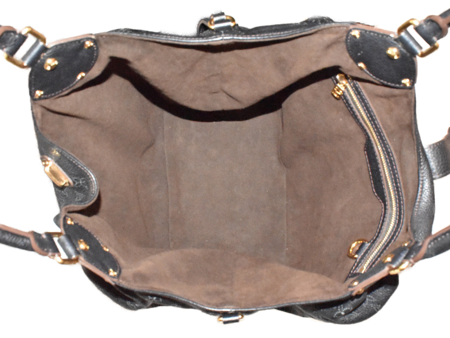 Louis Vuitton Mahina XL Handbag Black