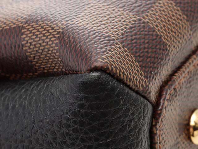 Louis Vuitton Normandy Handbag Damier Noir Black