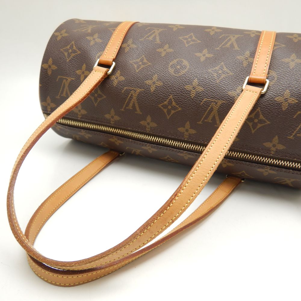 Louis Vuitton Monogram Papillon Handbag Brown