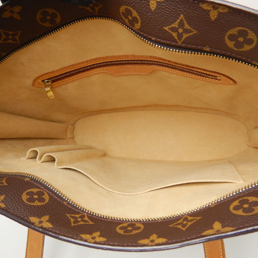 Louis Vuitton Monogram Babylon Tote Bag Brown