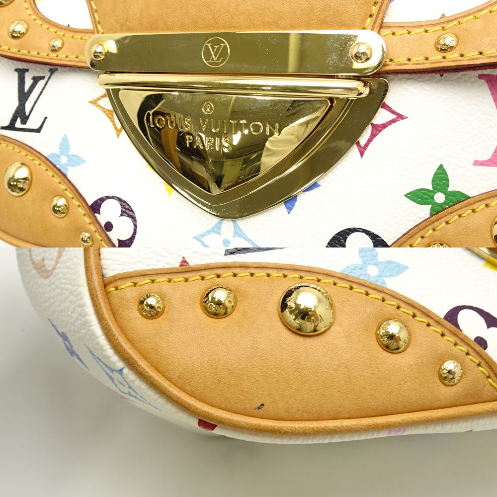 Louis Vuitton Multicolor Marilyn Handbag White