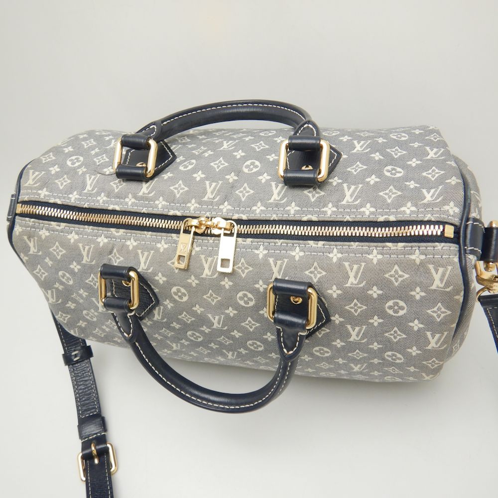 Louis Vuitton Speedy Bandouliere 30 Handbag Monogram Idile Ankle