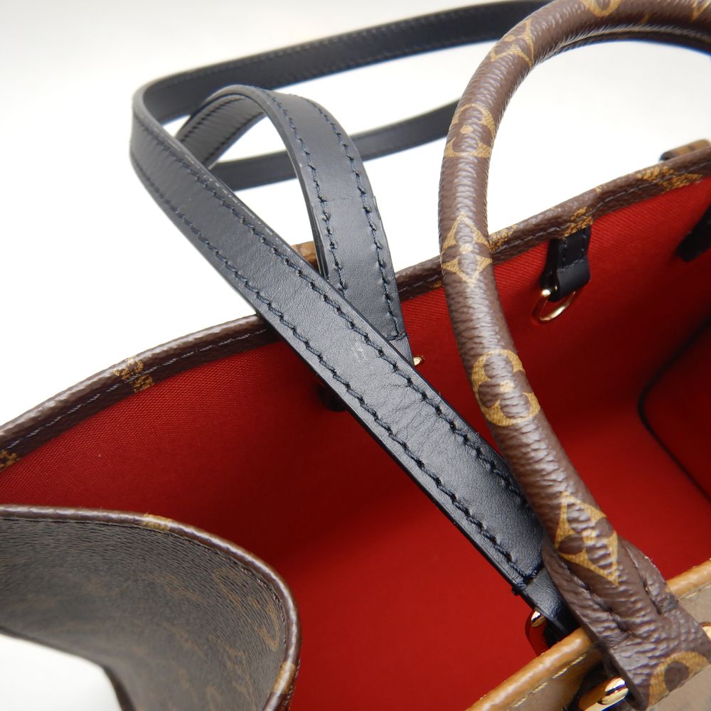 Louis Vuitton On The Go MM Tote Bag Monogram Brown