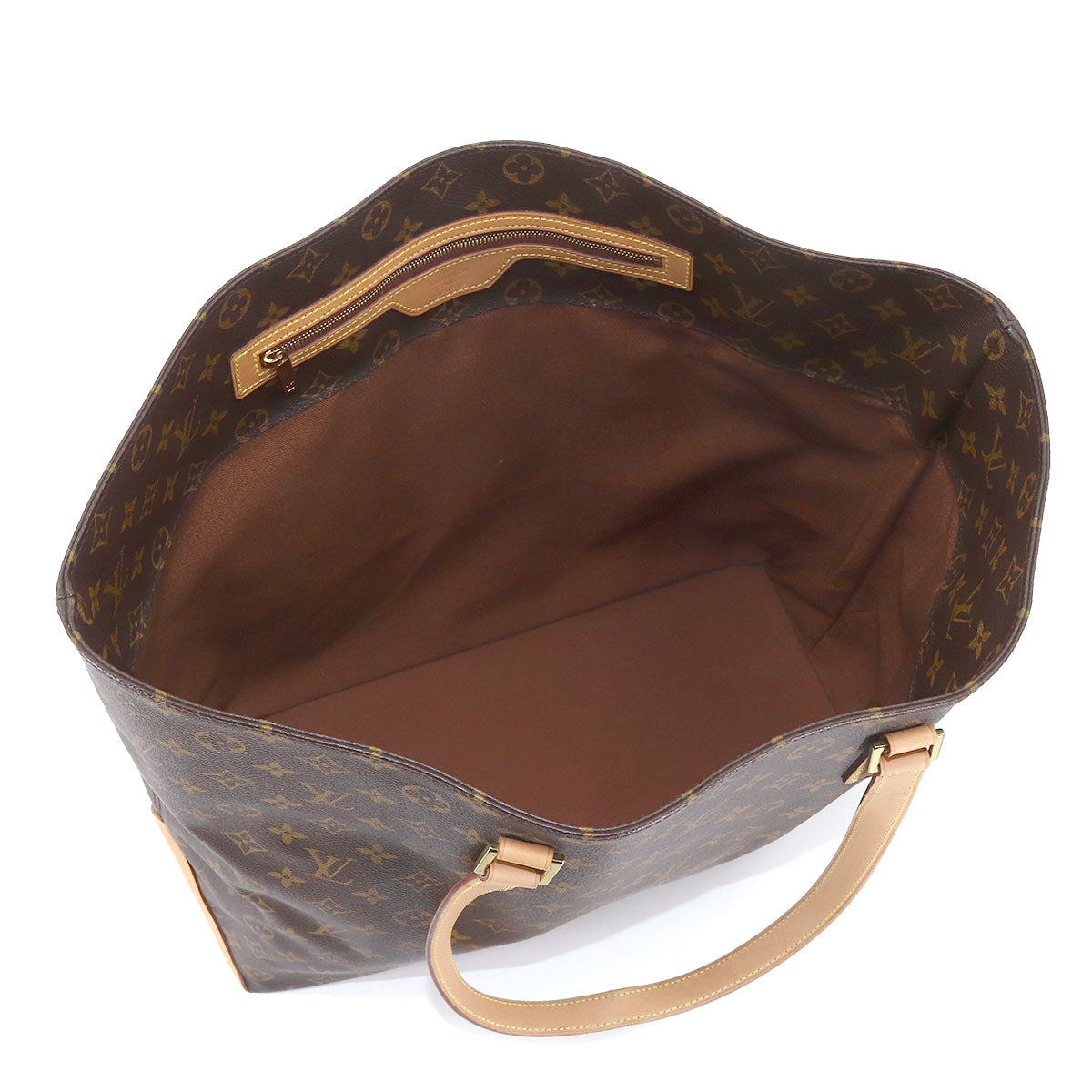 Louis Vuitton Monogram Cover Alto Tote Bag Brown Gold Hardware
