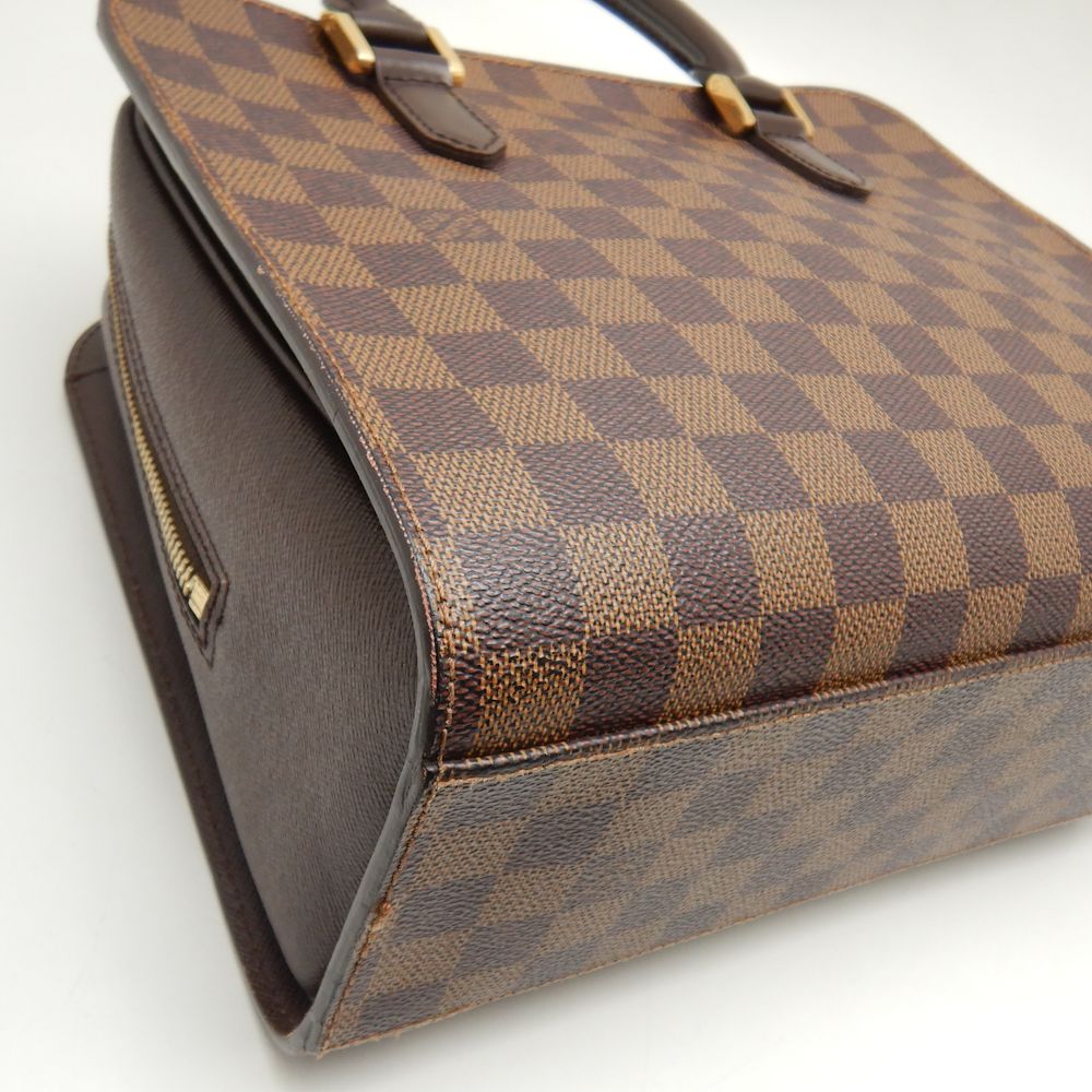 Louis Vuitton Damier Triana Handbag Ebene