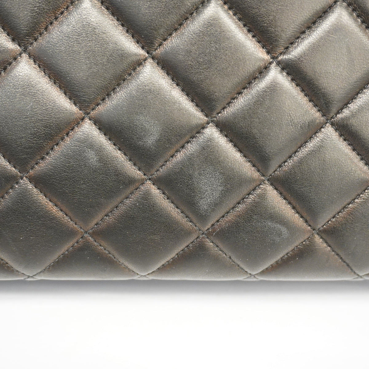 Chanel Shoulder Bag Matelasse Chain Lambskin Black