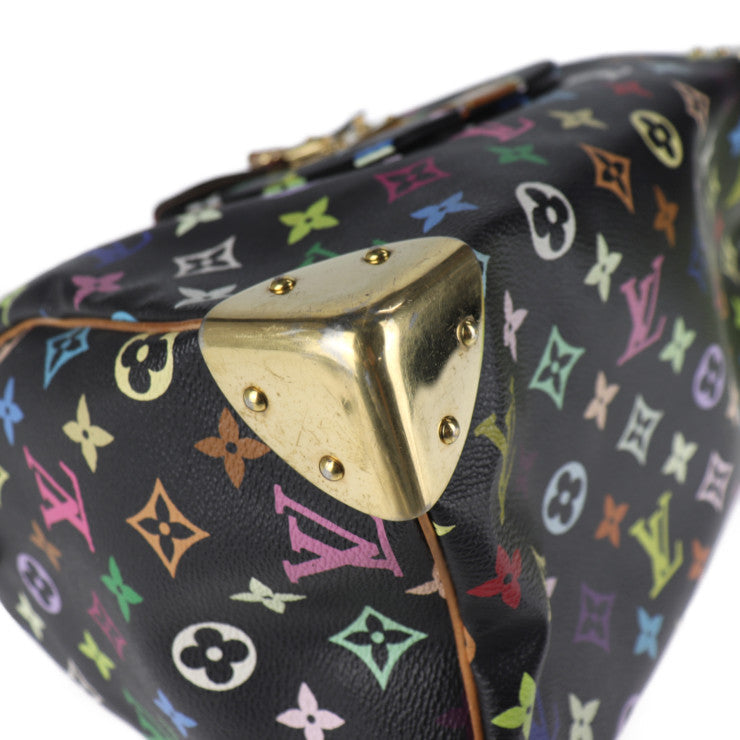 Louis Vuitton Speedy 30 Handbag Monogram Multicolor