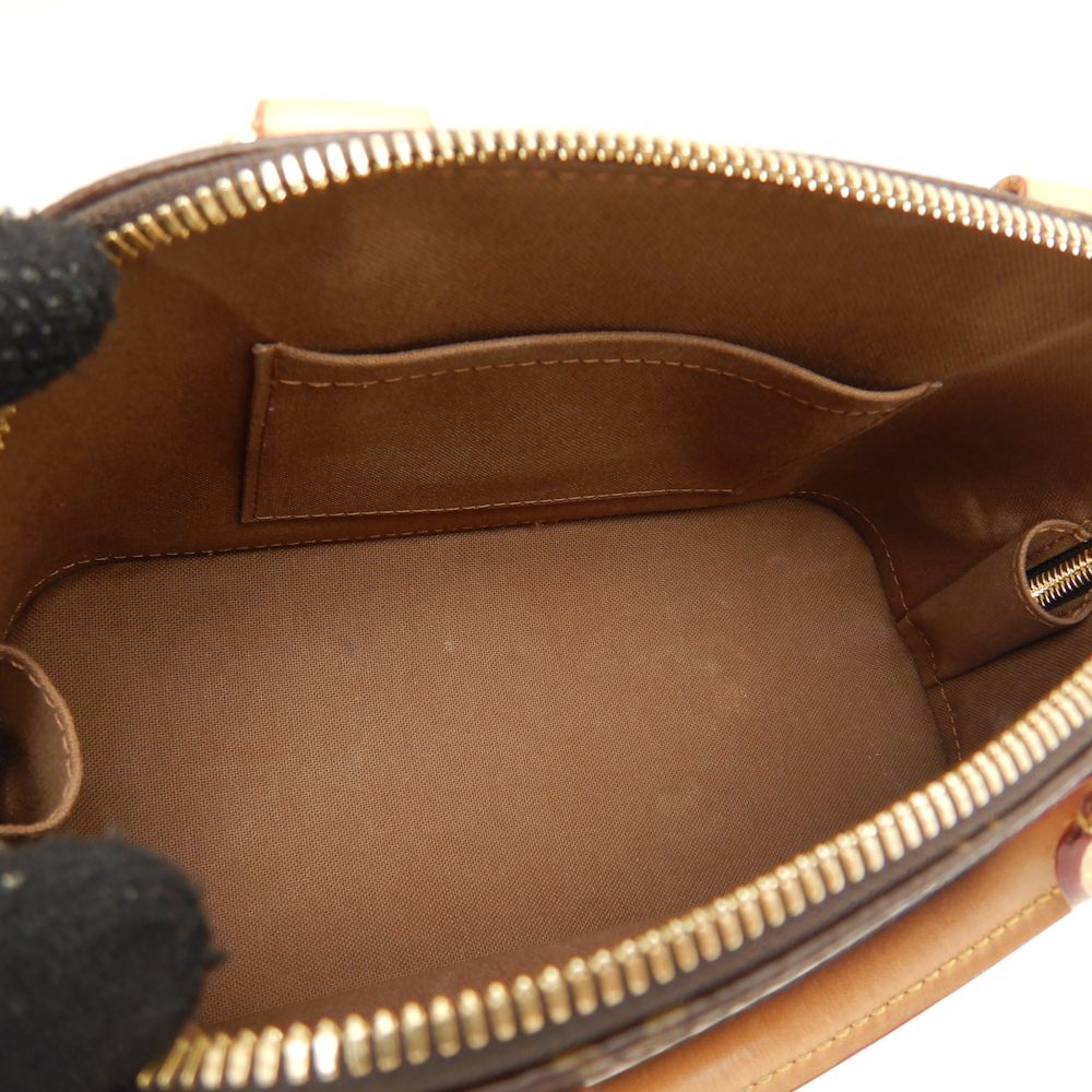 Louis Vuitton Monogram Alma BB Handbag Brown
