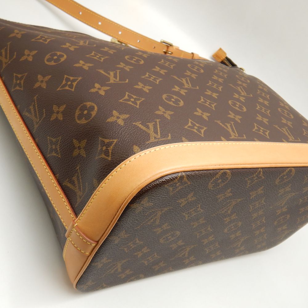 Louis Vuitton Monogram Shoulder Bag Brown