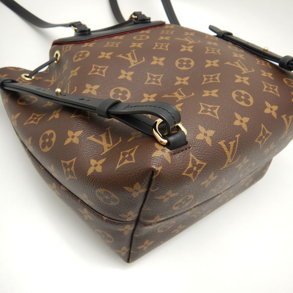 Louis Vuitton Monogram Montsouris PM Backpack Brown