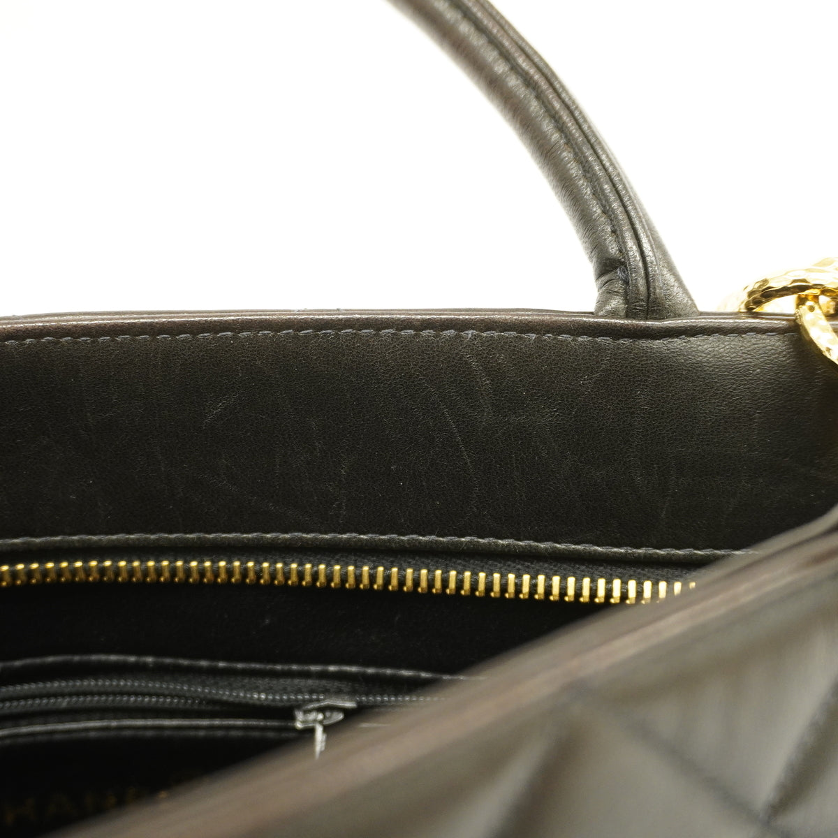 Chanel Tote Bag Lambskin Black