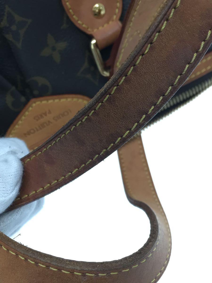 Louis Vuitton Palermo PM Monogram Hand Bag Brown PVC
