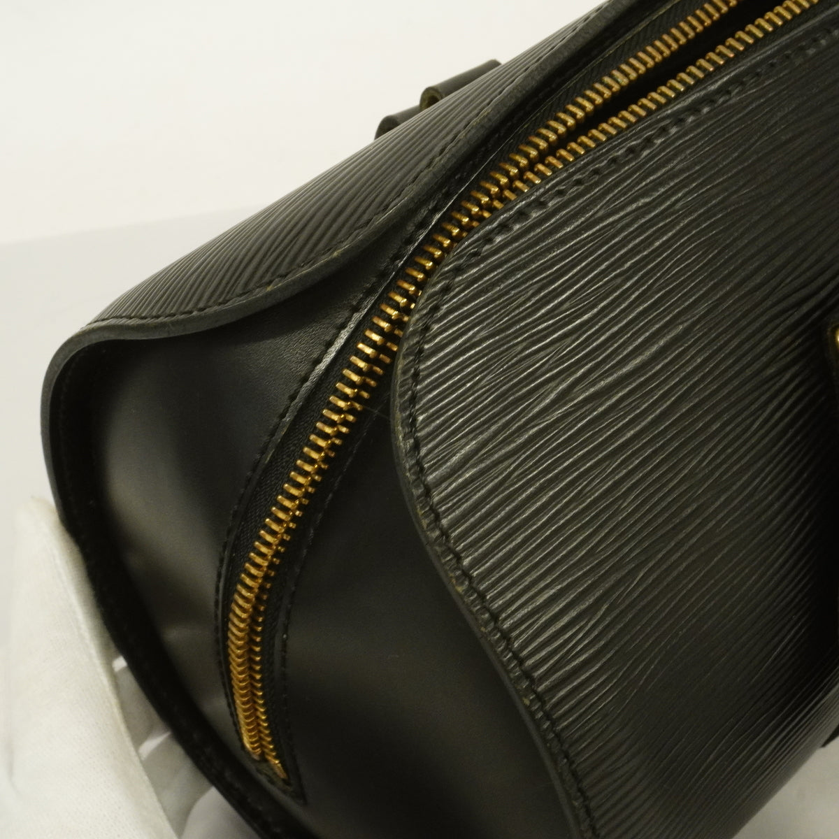 Louis Vuitton Handbag Epi Soufflot Noir