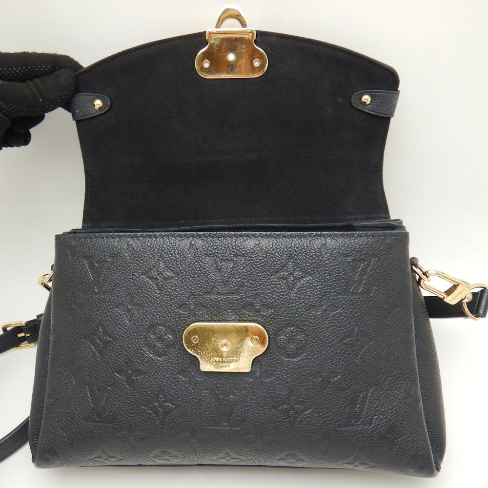 Louis Vuitton Georges BB Handbag Emplant 2WAY Noir