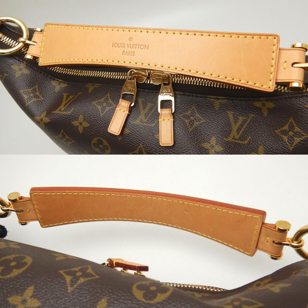 Louis Vuitton Monogram Sully PM Shoulder Bag Brown