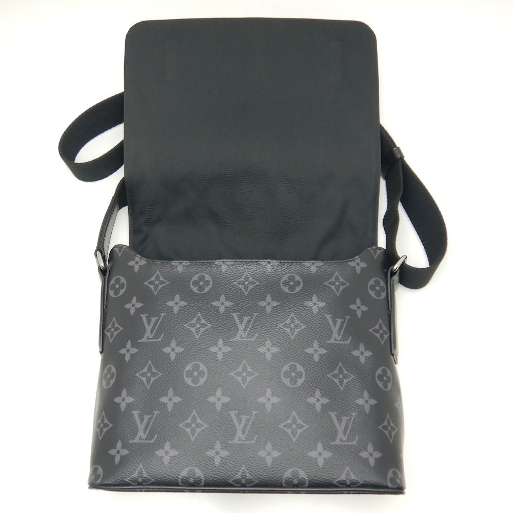 Louis Vuitton District PM Shoulder Bag Monogram Eclipse Black