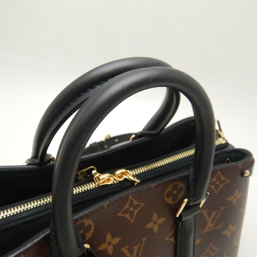 Louis Vuitton Monogram Soufflot BB Handbag Brown
