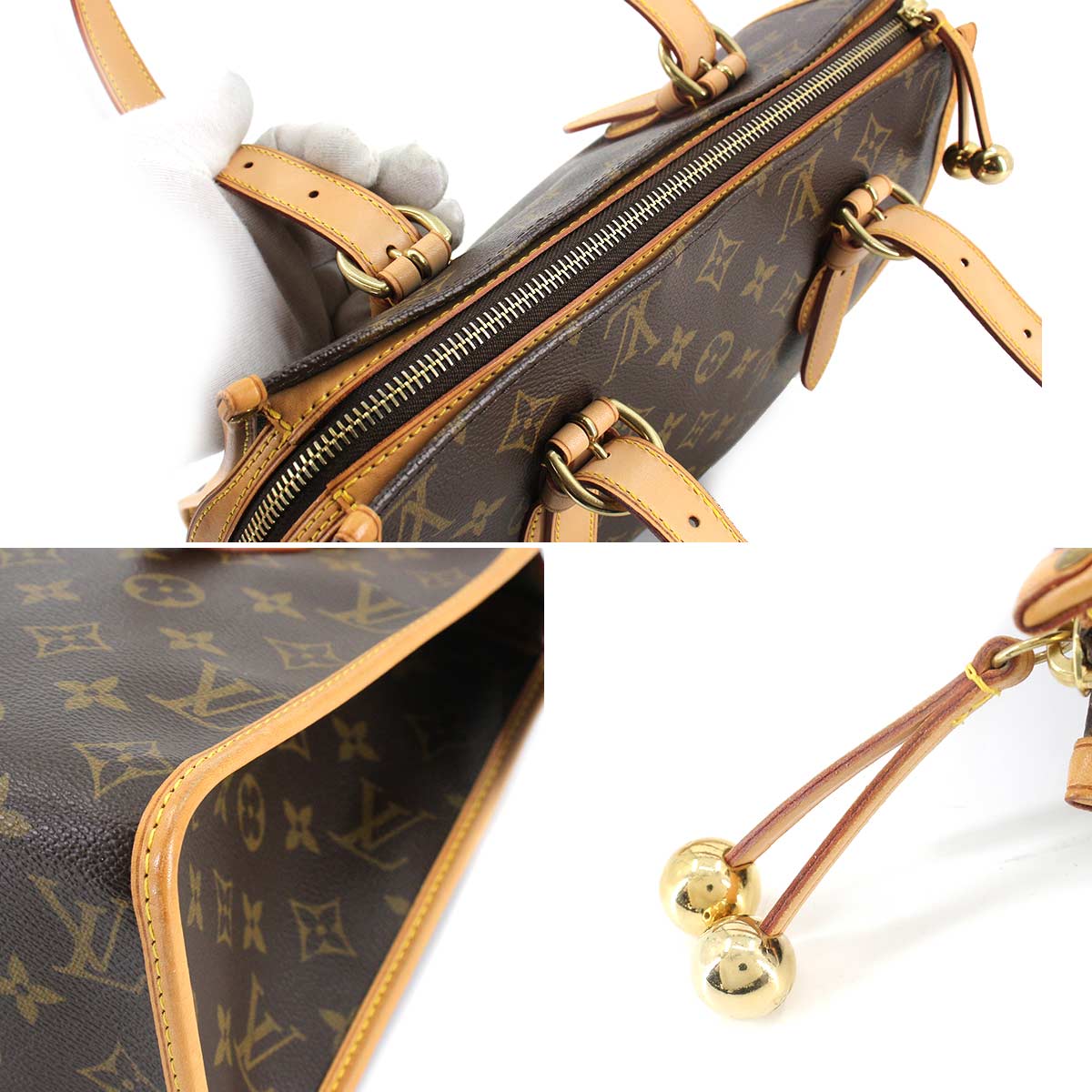 Louis Vuitton Monogram Popincourt O Tote Bag Brown