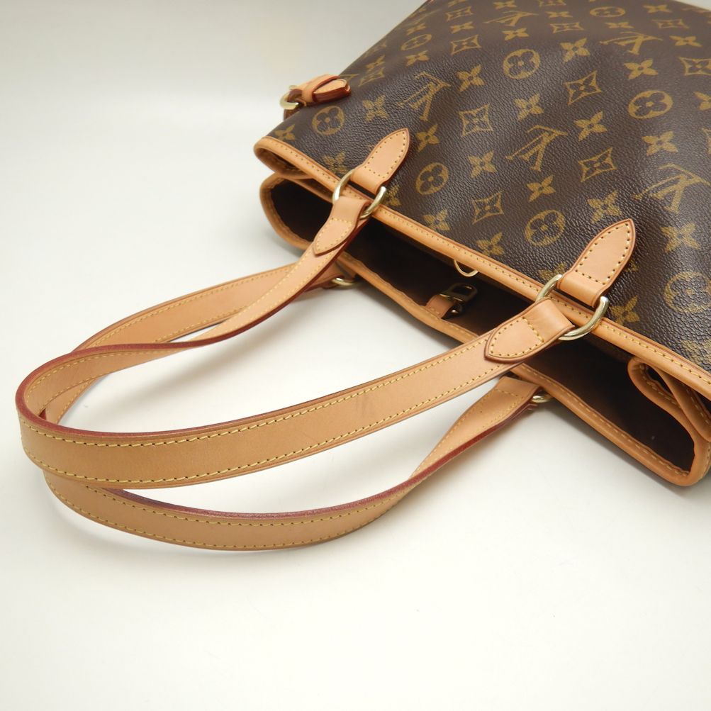 Louis Vuitton Monogram Batignolle Horizontal Handbag Brown