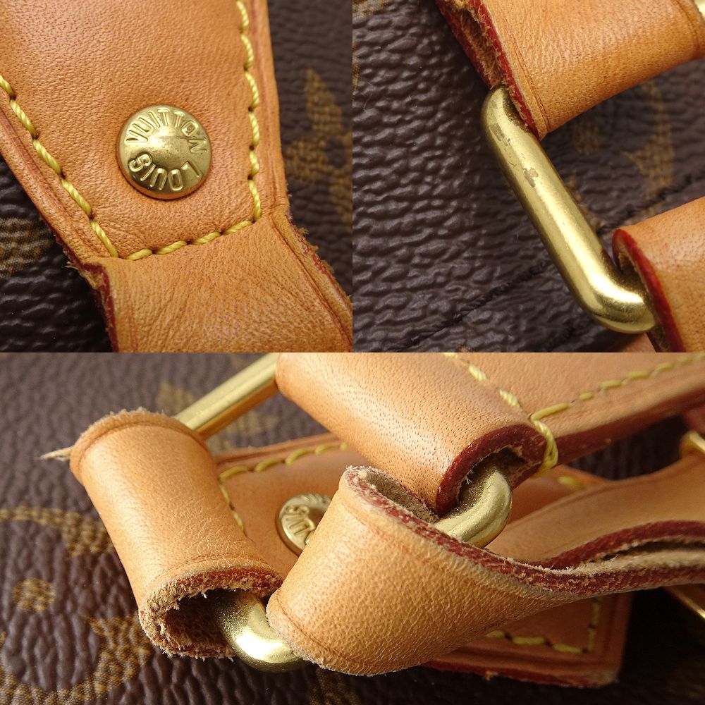 Louis Vuitton Monogram Tote Bag Brown