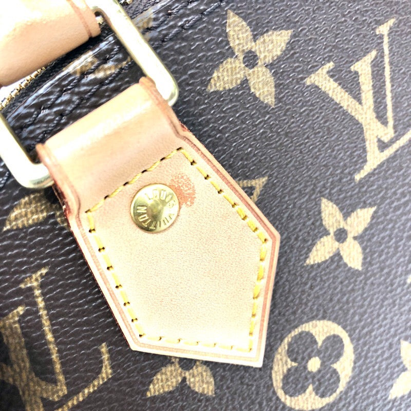 Louis Vuitton Alma BB Shoulder Bag Monogram Canvas Brown