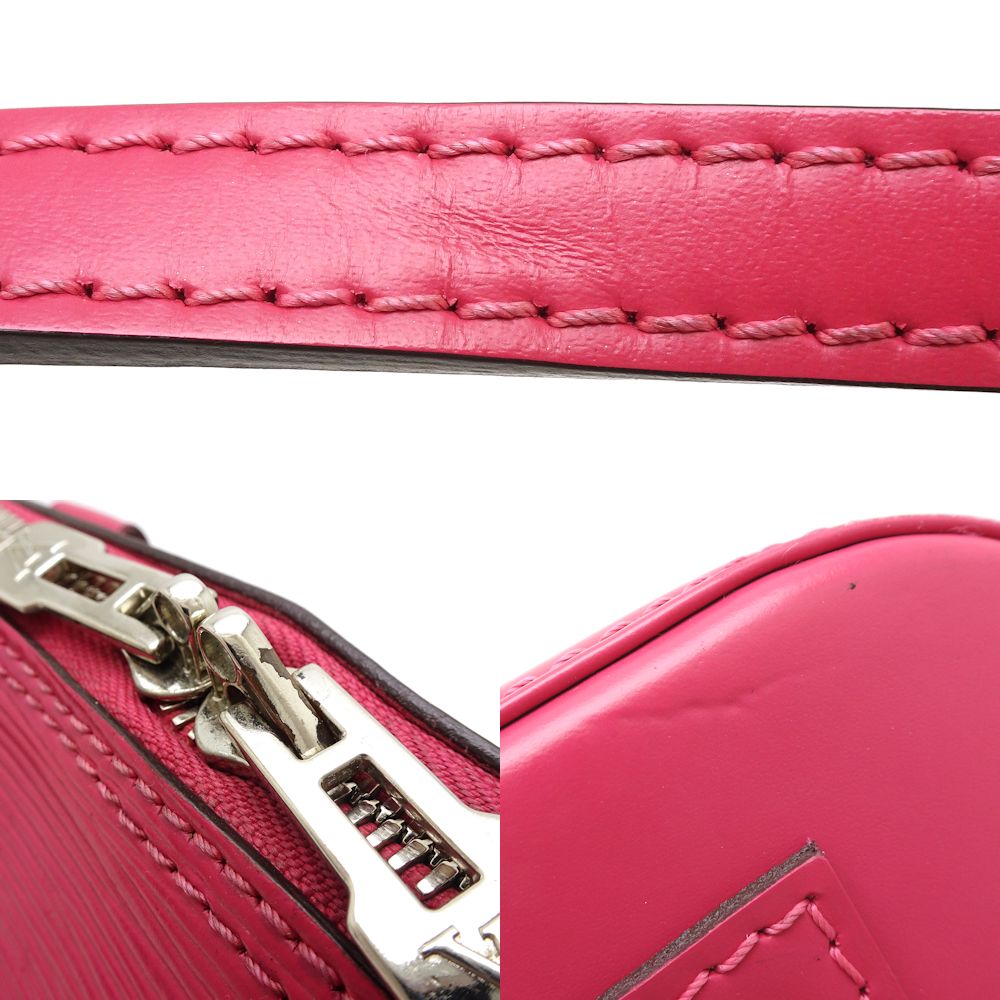 Louis Vuitton Epi Alma BB 2Way Bag Hot Pink