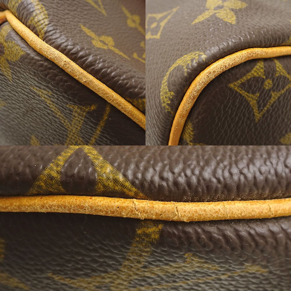 Louis Vuitton Monogram Speedy 30 Handbag Brown