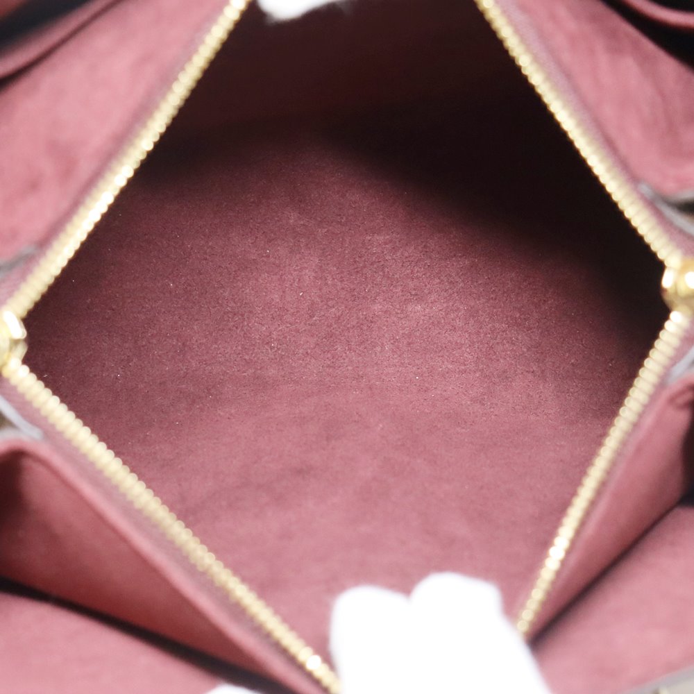 Louis Vuitton Soufflot BB Monogram Canvas Handbag Shoulder Bag 2 Way Bag