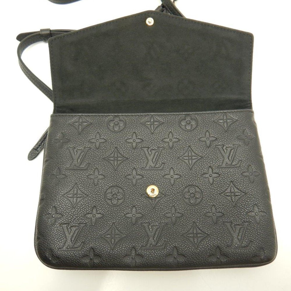 Louis Vuitton  Emplant Twice Noir Diagonal Shoulder Bag Black