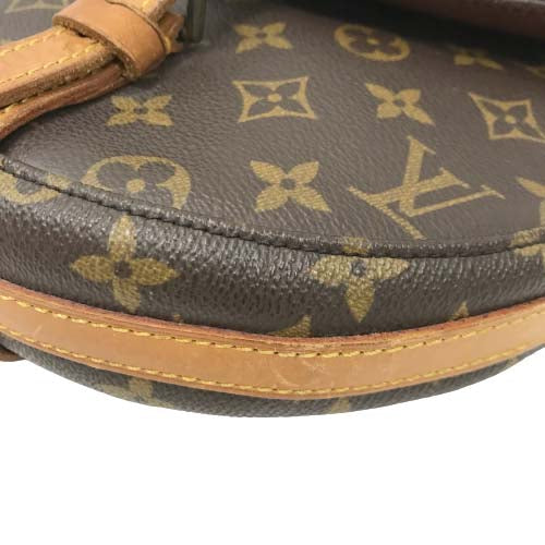 Louis Vuitton Shanti MM Shoulder Bag Crossbody Pochette Monogram Leather