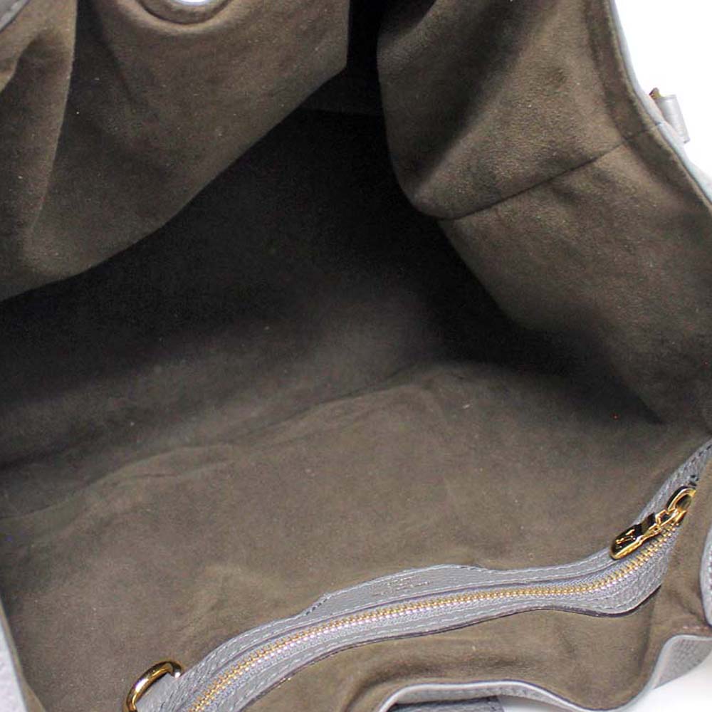 Louis Vuitton Mahina XL Shoulder Bag Gray Monogram