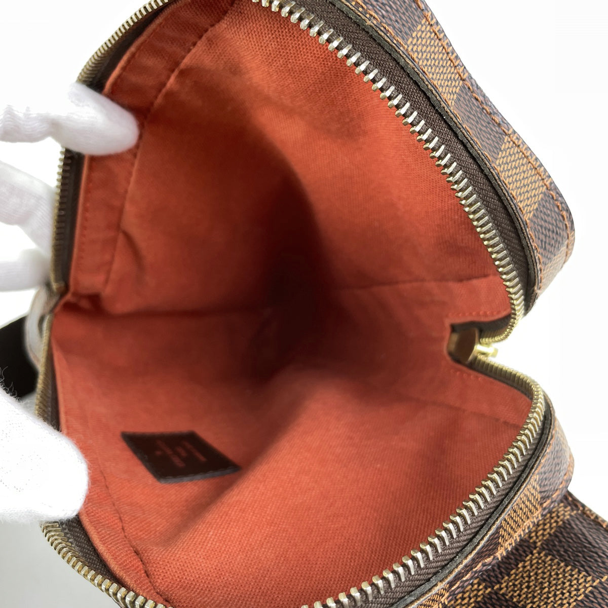Louis Vuitton Jeronimos Waist Bag Shoulder Bag Body Bag Damier Brown
