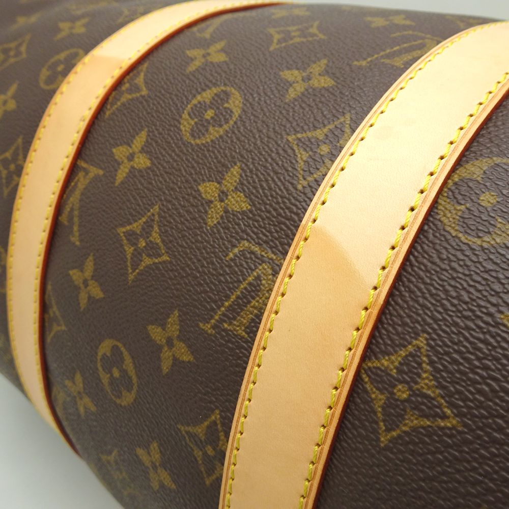 Louis Vuitton Monogram  Keepall 45 Boston Bag Brown