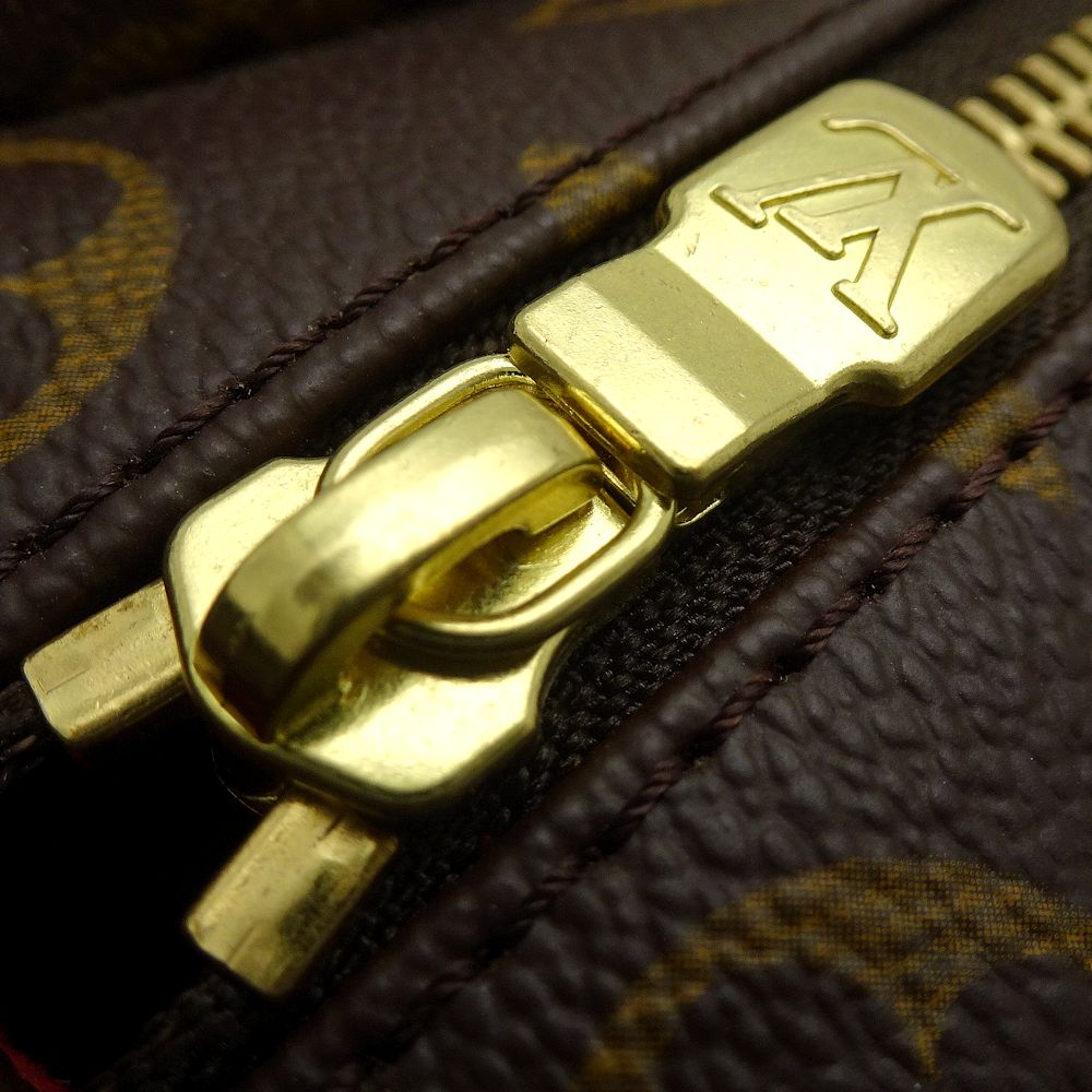 Louis Vuitton Monogram MM Shoulder Bag Brown