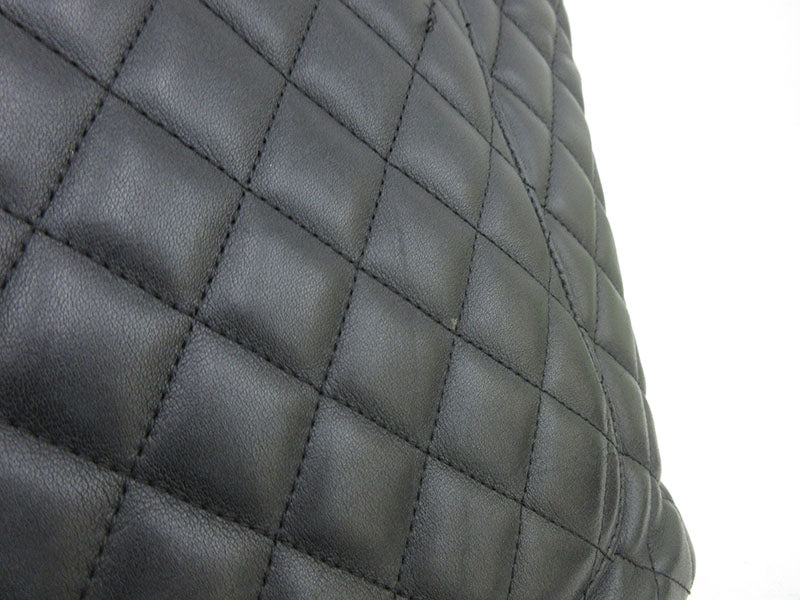 Chanel Cambon Line Large Tote Bag Shoulder Black