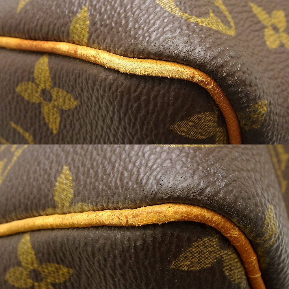 Louis Vuitton Monogram Keepall 50 Boston Bag Brown