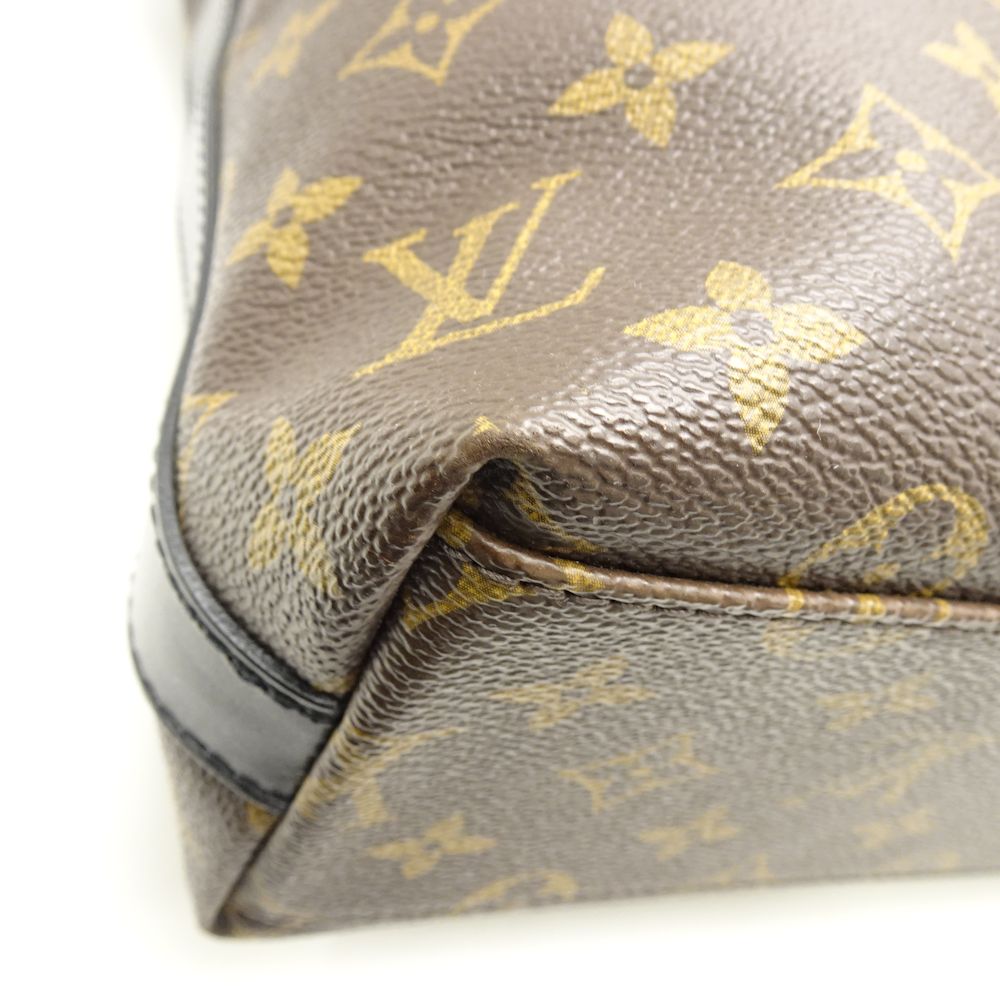 Louis Vuitton Monogram Macassar Kitan Brown 2WAY Bag