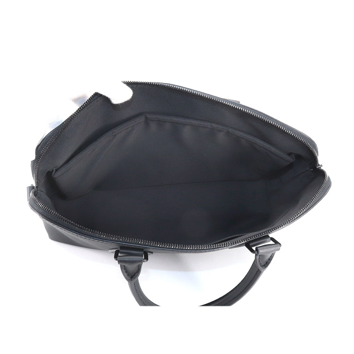 Louis Vuitton Aerogram Takeoff Shoulder Bag Leather Black