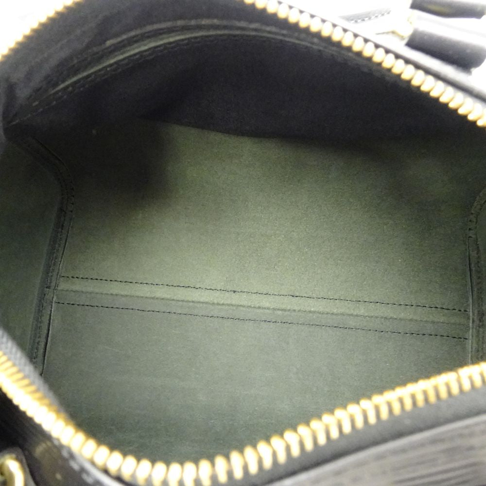 Louis Vuitton Epi Speedy 25 Noir Mini Boston Bag