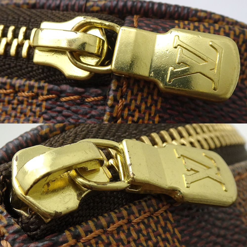 Louis Vuitton Damier Bum Bag Melville Body Bag Ebene