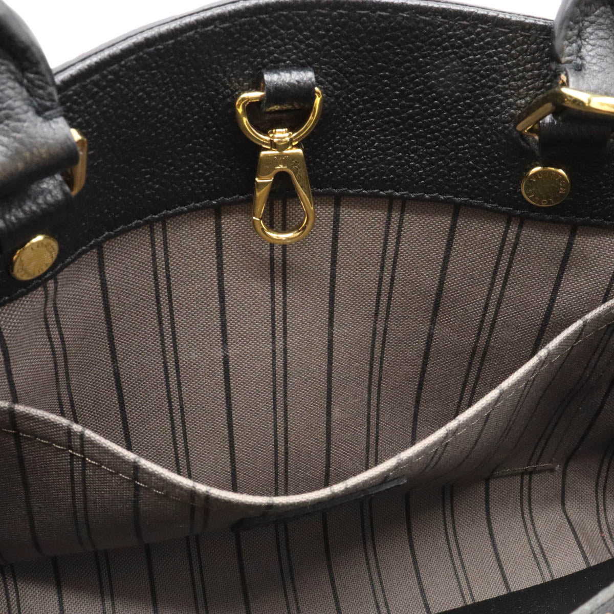 Louis Vuitton Monogram Implant Montaigne BB Handbag Mini Bag