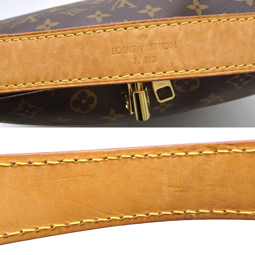 Louis Vuitton Monogram Berry PM Shoulder Bag Brown