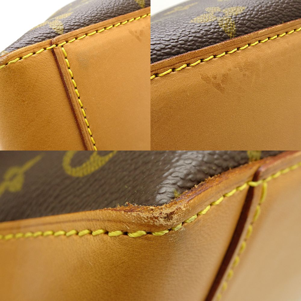 Louis Vuitton Monogram Cavalto Tote Bag Brown