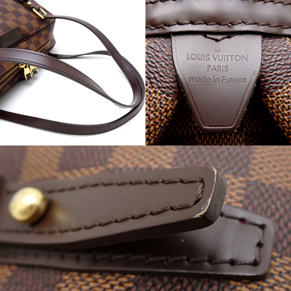 Louis Vuitton Damier Rivington GM Shoulder Bag Ebene