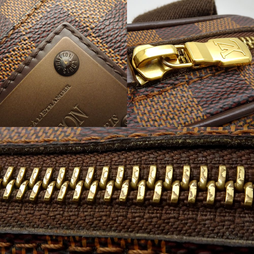 Louis Vuitton Damier Bum Bag Brooklyn Body Bag Brown